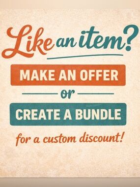 All reasonable offers accepted!